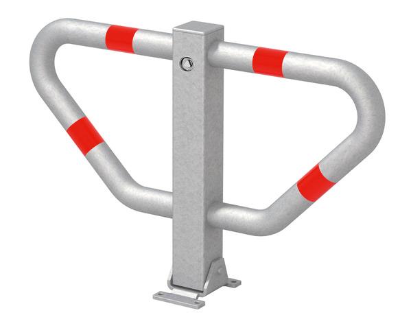Parkplatzbügel Stoppy 2 Aufdübeln Dreikant GAH Alberts