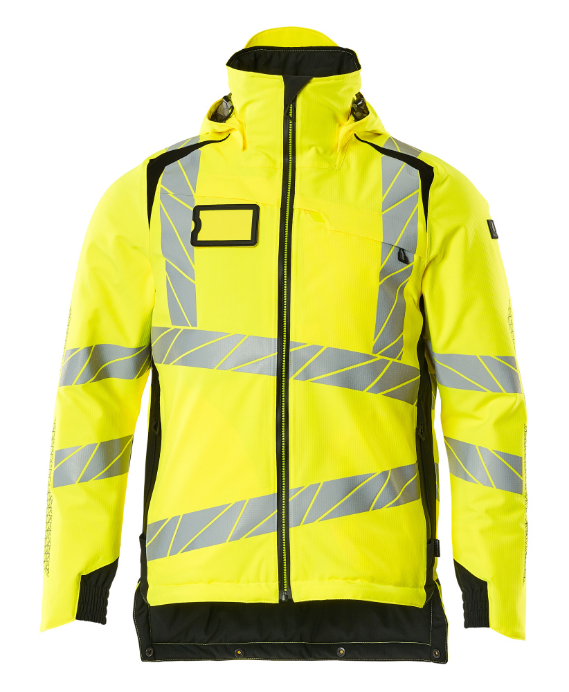 Produktfoto Winterjacke CLIMASCOT®, geringes Gewicht Winterjacke Größe 2XL, hi-vis gelb/schwarz