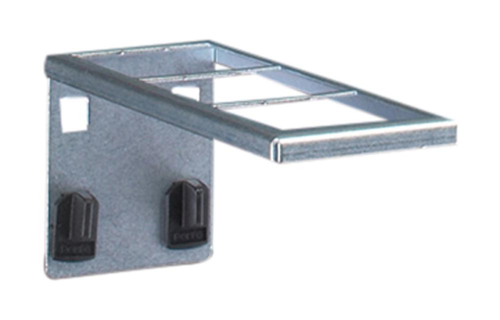 Kombihalter oben B55xT150 mm 3 Aufnahmen für Lochplatten bott