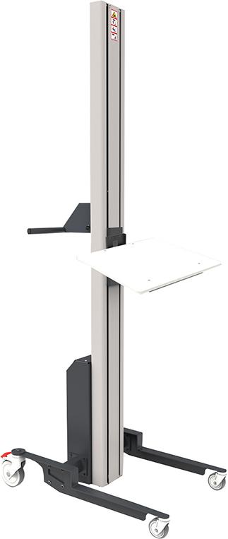 EDMOLIFT Elektrolifter WP55 M Plattform H500xø500mm Hub 1600mm Tragkraft 50kg