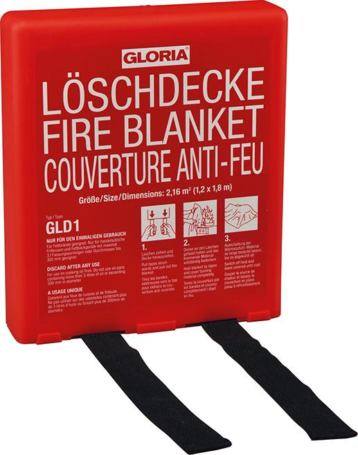 GLORIA Löschdecke GLD1 D/GB/F
