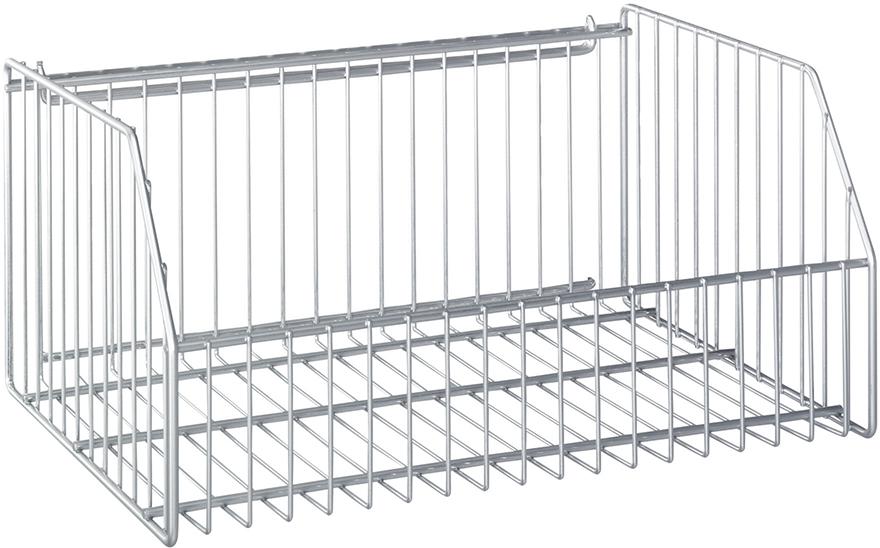 Drahtkorb B473xT303xH220 mm für Lochplatten für Lochplatten bott