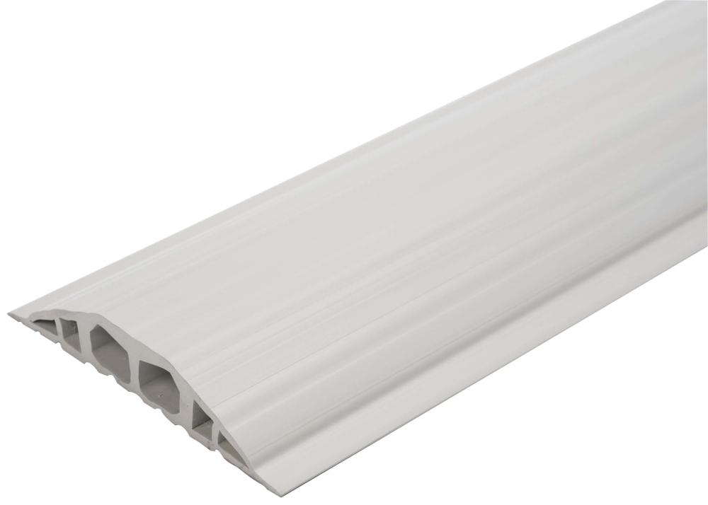 Industriekabelbrücke B1500xT200xH35 mm 2 Kammern D25 mm PVC lichtgrau Industriekabelbrücke B1500xT200xH35 mm 2 Kammern D25 mm PVC lichtgrau