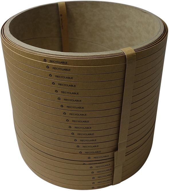 Papier-Automatenband für Umreifungsautomat Breite 12 mm Länge 2000m Kern 200 mm Durchm.