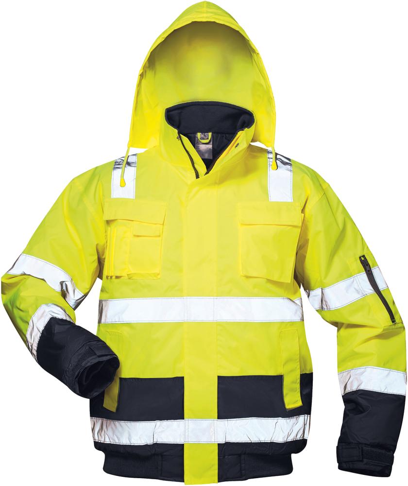 Warnpilotenjacke Axel,Gr.2XL,gelb/blau Warnpilotenjacke Axel,Gr.2XL,gelb/blau