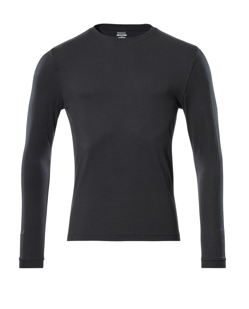 Produktfoto T-Shirt, Langarm, moderne Passform T-shirt Größe 2XL, schwarz
