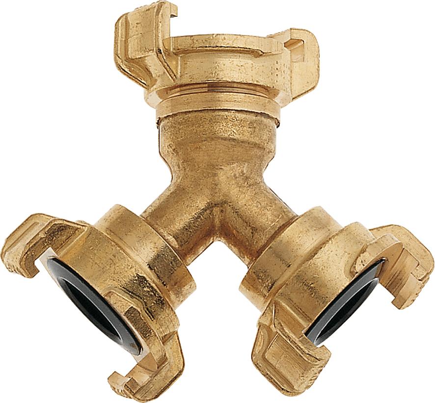GEKA plus-Abzweigstück MS, 1/2" m.Kupplung,SB