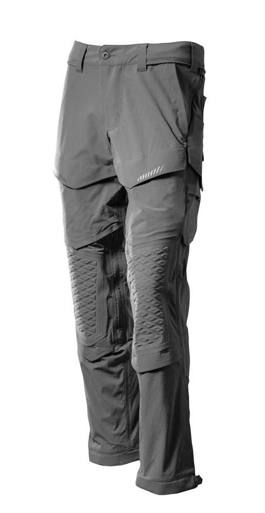 Produktfoto Hose, Knietaschen, Stretch, leicht Hose Größe 76C44, Anthrazitgrau