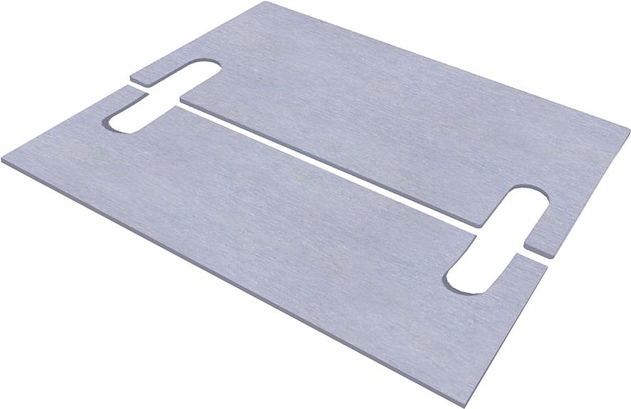 Unterlegb. 209x99x2 , 5 Stück für Serie S665-C30 Unterlegb. 209x99x2 , 5 Stück für Serie S665-C30