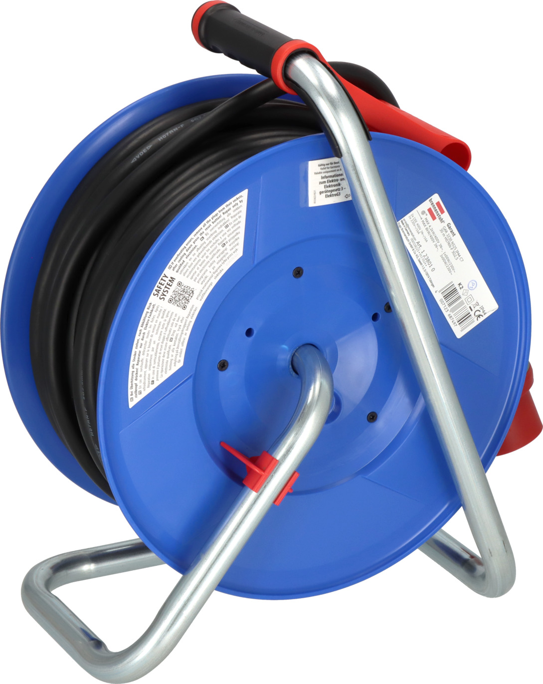 Garant CEE IP44 Industrie/Baustellen-Kabeltrommel 30m H07RN-F 5G2,5