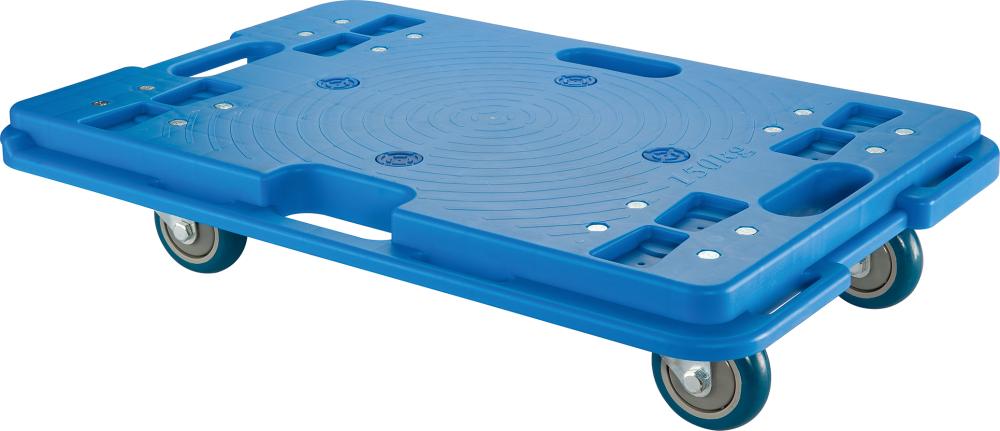 Allzweckroller.950 mit Platte Polyurethan blau Allzweckroller.950 mit Platte Polyurethan blau