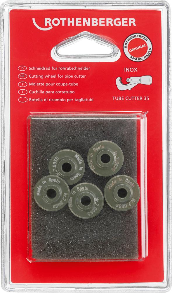 Schneidrad für Inox Pack a 5 St. Rothenberger