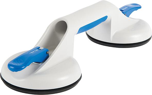 BOHLE Saugheber Veribor 2Saugköpfe Kunststoff grau
