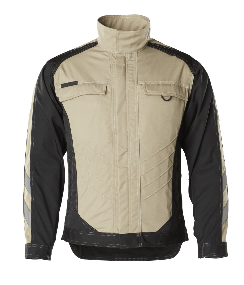 Produktfoto MASCOT® Fulda Arbeitsjacke Größe 2XL, hellkhaki/schwarz