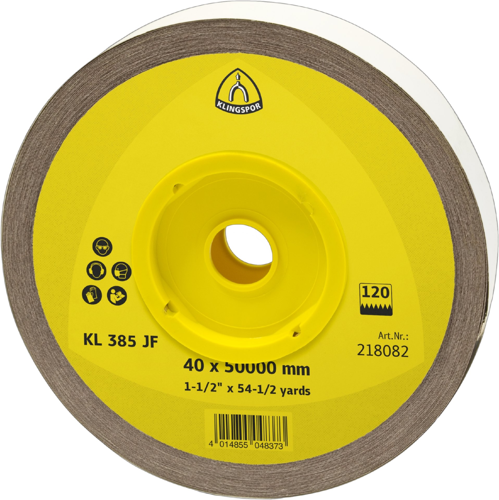 KL 385 JF Rollen, 50 x 50000 mm Korn 120