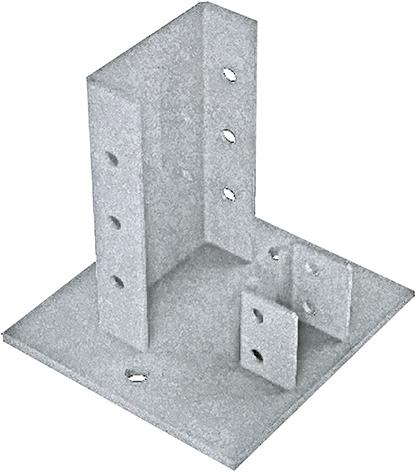 Fussplatte 10mm für Ständer - S665-C30 Fussplatte 10mm für Ständer - S665-C30