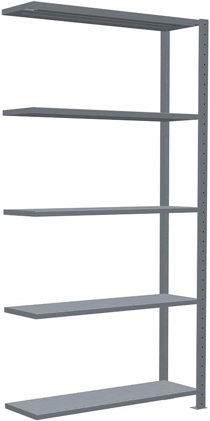 Steckregal B1000xT300xH2000 mm Anbaufeld 5 Böden vzk Fachlast 330kg Steckregal B1000xT300xH2000 mm Anbaufeld 5 Böden vzk Fachlast 330kg