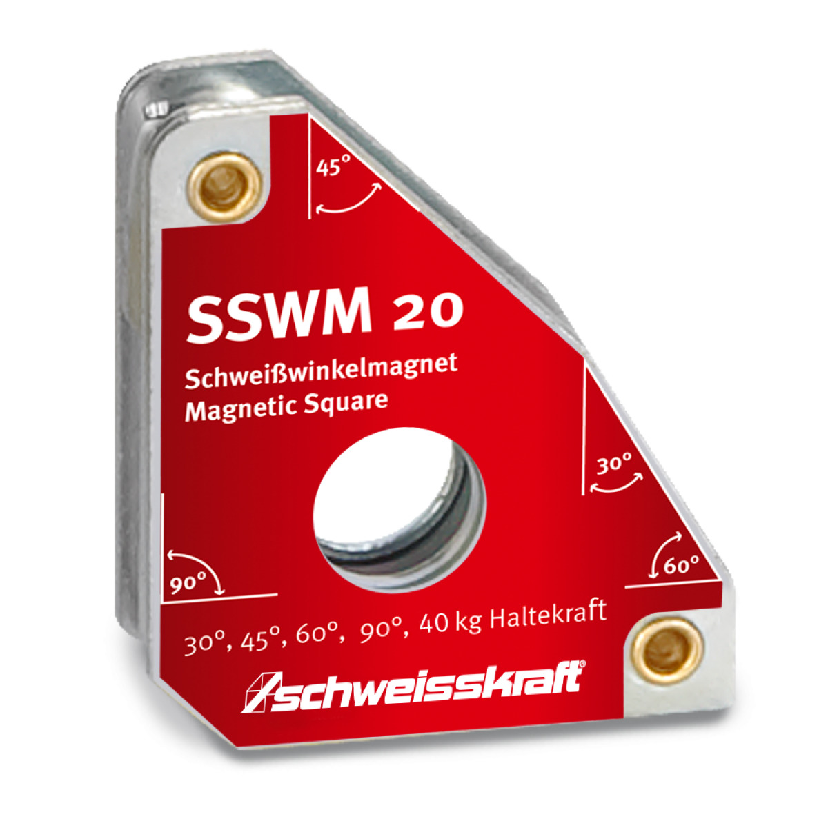 Permanent-Schweißwinkelmagnet Schweisskraft SSWM 20