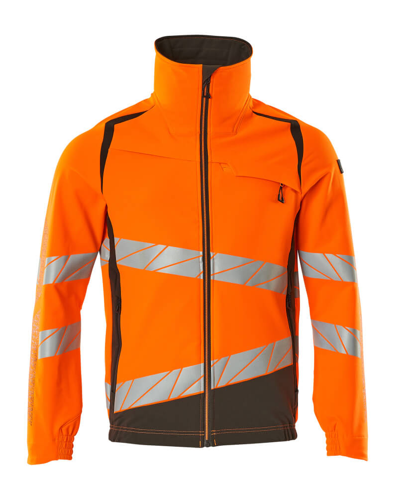 Produktfoto Jacke, ULTIMATE STRETCH Arbeitsjacke Größe 2XL, hi-vis orange/dunkelanthrazit