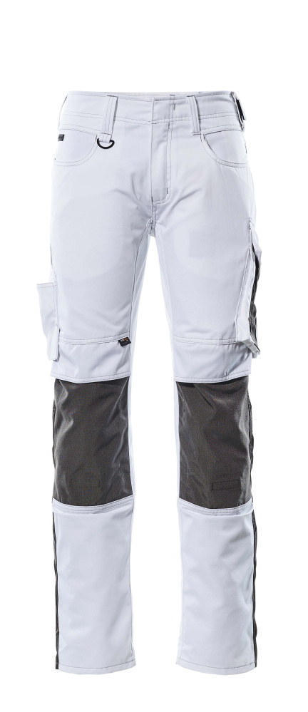 Produktfoto MASCOT® Mannheim Hose Größe 76C46, weiss/dunkelanthrazit