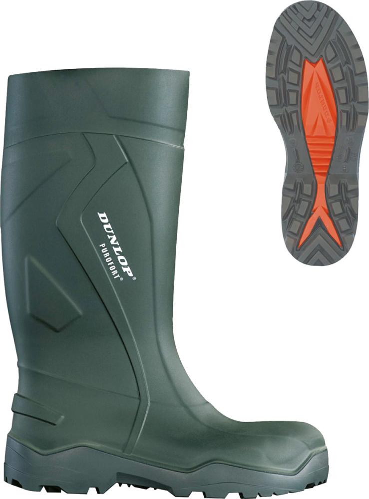 Stiefel Dunlop Purofort+,S5CI SRC, Gr.39, grün Stiefel Dunlop Purofort+,S5CI SRC, Gr.39, grün