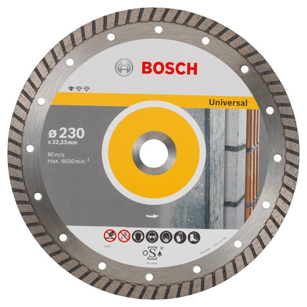 Diamanttrennscheibe Standard for Universal Turbo, 230x22,23x2,5x10 mm, 10er-Pack