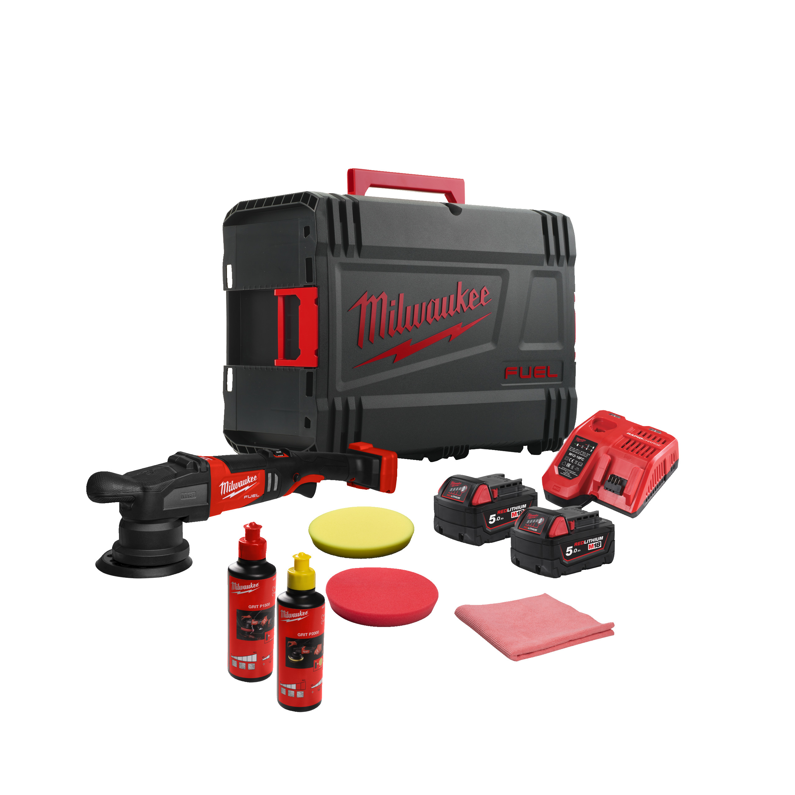 Akku-Polierer M18FROP15-502X KIT