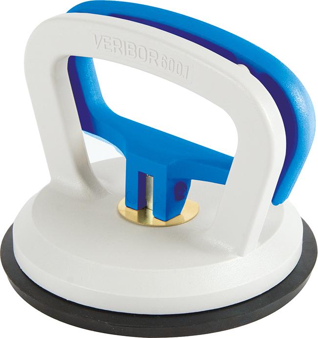 BOHLE Saugheber Veribor 1Saugkopf Kunststoff grau/blau