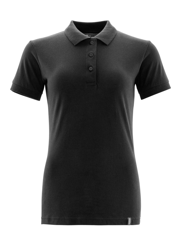 Produktfoto Polo-Shirt, Damen Polo-shirt Größe 2XLONE, vollschwarz