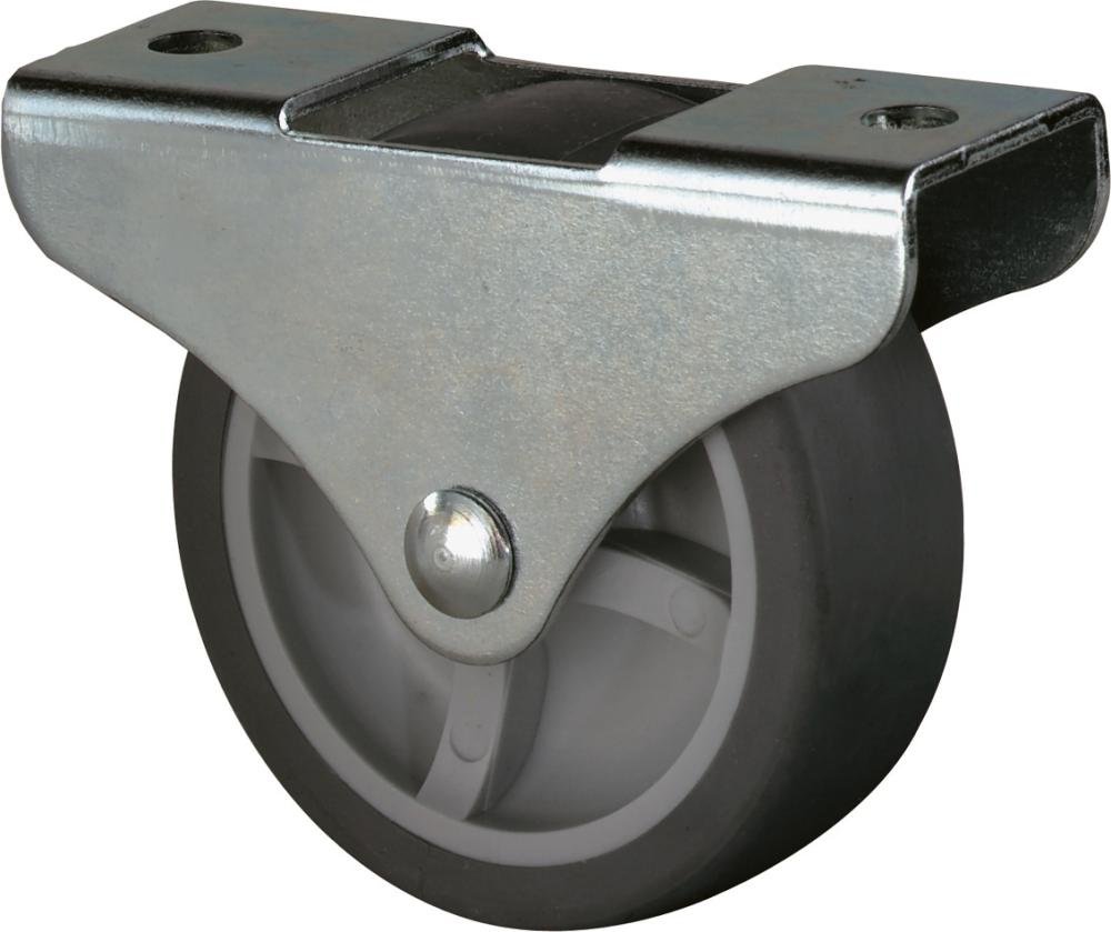 Kastenrolle 25mm E51.025 GL,Gummirad BS ROLLEN
