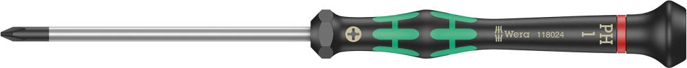 Elektronik- Schraubendreher PH1x80mm Wera