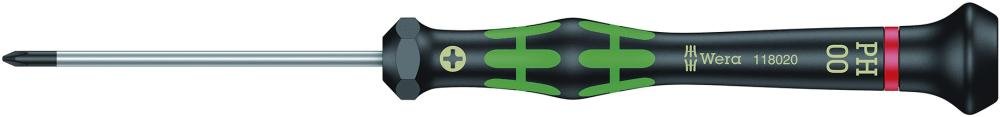 Elektronik- Schraubendreher PH00x60mm Wera