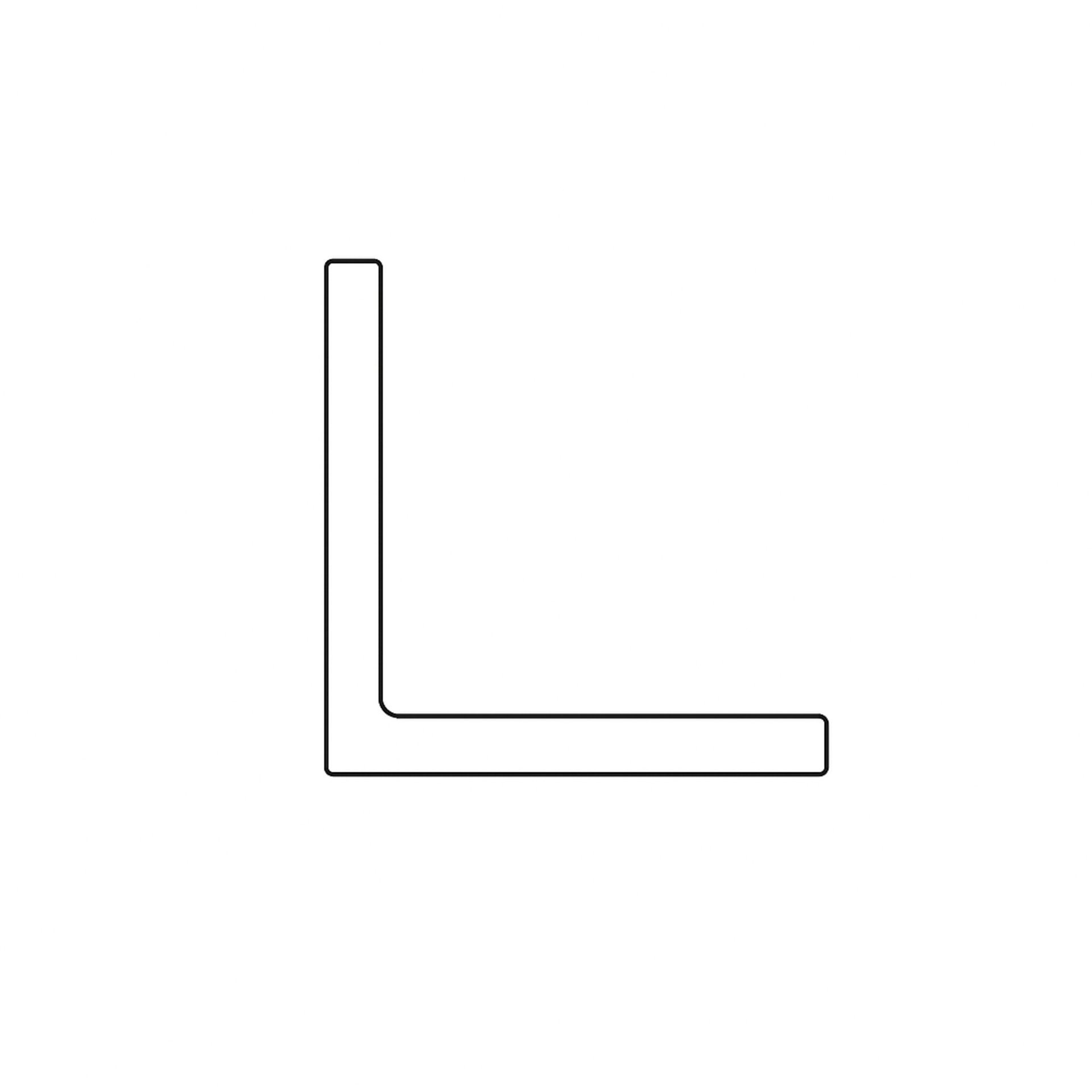 Winkelstahl S235JR+AR 100x65x7 mm