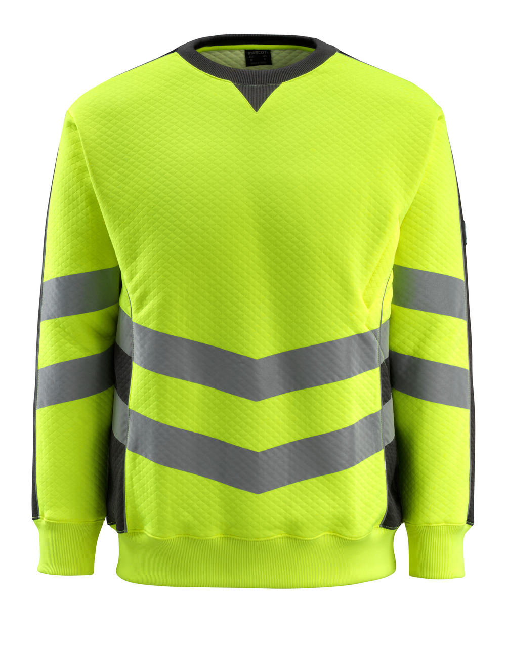 Produktfoto MASCOT® Wigton Sweatshirt Größe 2XL, hi-vis gelb/schwarz