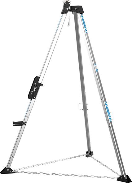 ZARGES Alu-Dreibein Triplex Tragkraft 300kg höhenverstellbar 1,5-2,5m