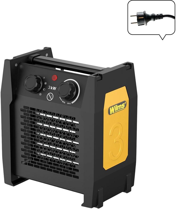 WILMS Elektroheizer CH 3000 mit Keramikheizaggregat