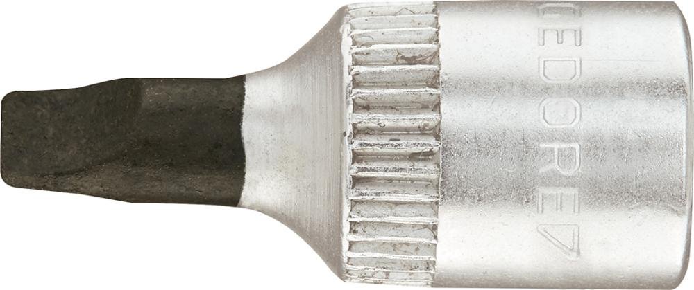 Schraubendrehereinsatz 1/4" Schlitz 4x0,8mm Gedore
