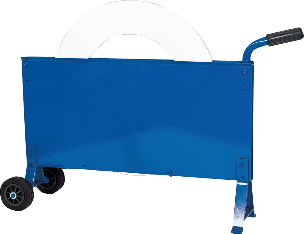 Abrollwagen, fahrbar f. Stahlband 13/16mm