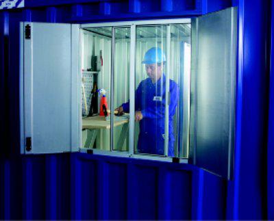 Schiebefenster mit Blendläden BOS