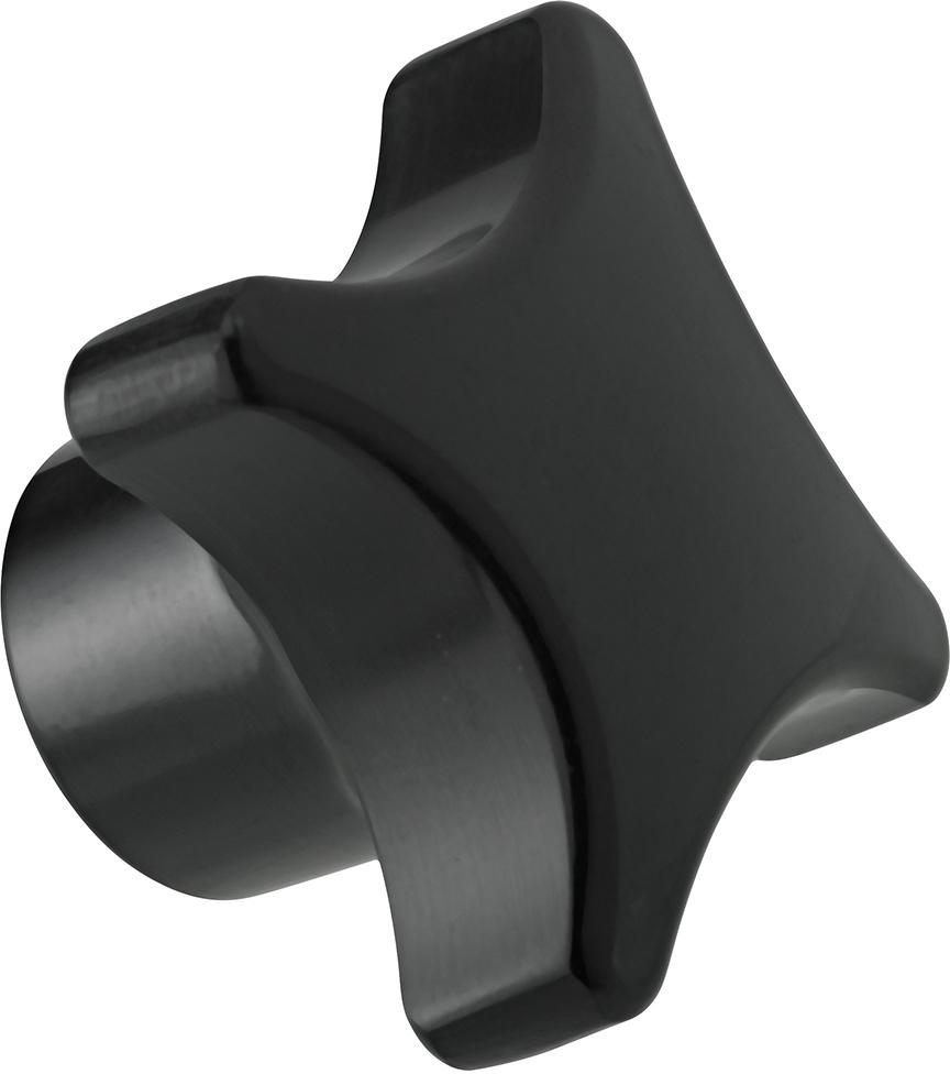 Kreuzgriff DIN6335 Duroplast, Form K, 32mm, M 6, Inhalt: 5 Stück FORTIS Kreuzgriff DIN6335 Duroplast, Form K, 32mm, M 6, Inhalt: 5 Stück FORTIS