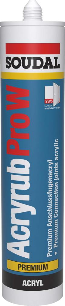 ACRYRUB PRO W 310ml grau SOUDAL ACRYRUB PRO W 310ml grau SOUDAL