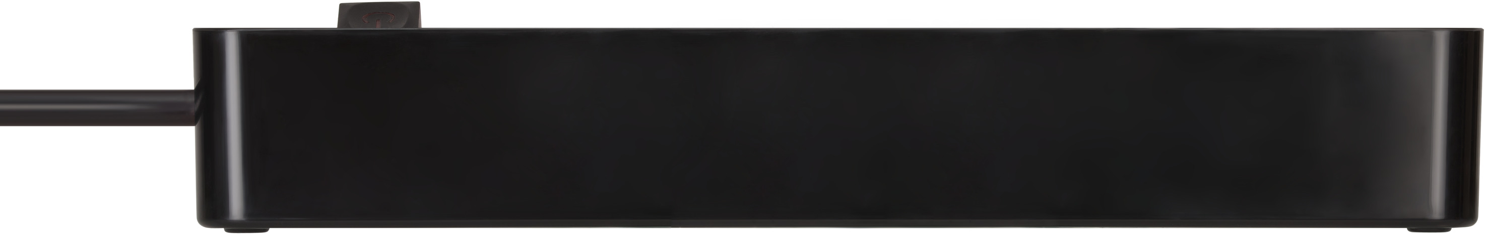 Ecolor Steckdosenleiste 5-fach schwarz 1,5m H05VV-F 3G1,5