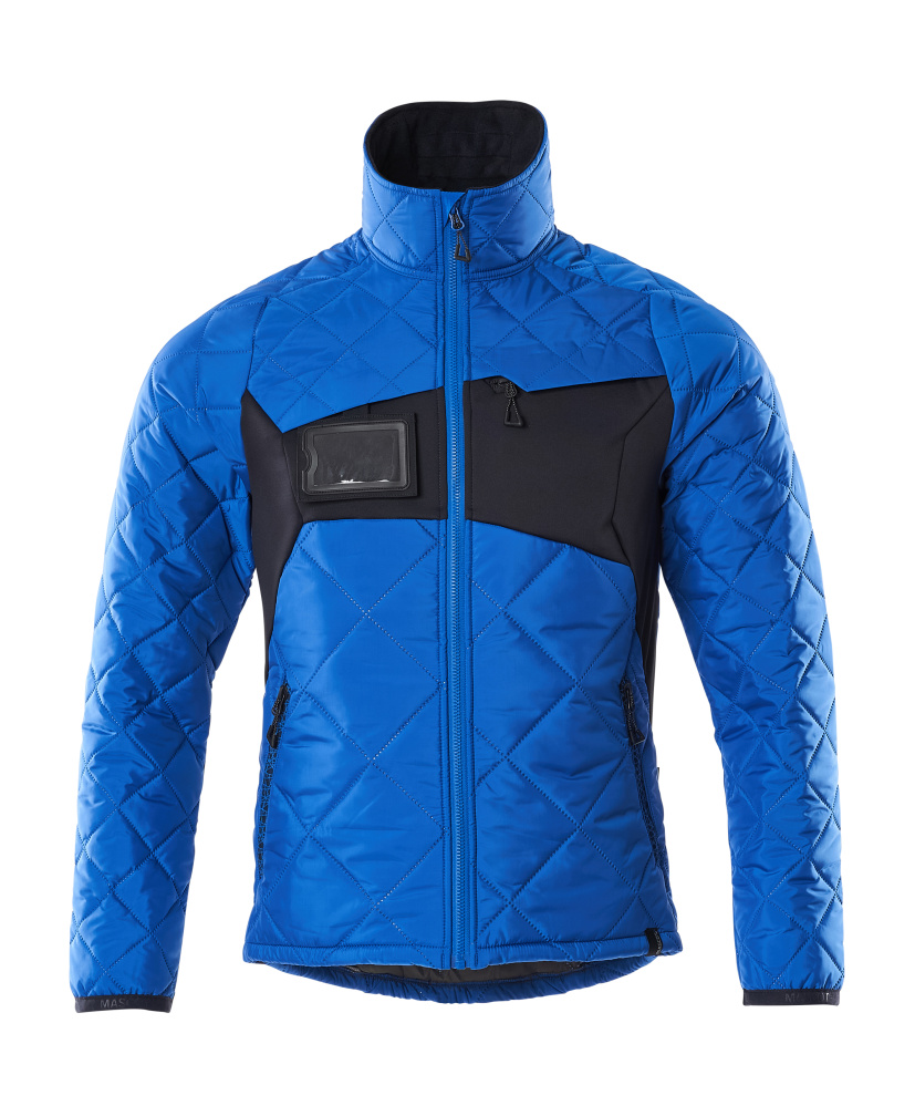 Thermojacke mit CLIMASCOT® Thermojacke Größe 2XL, azurblau/schwarzblau