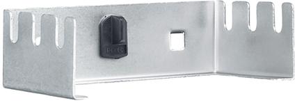Sägenhalter B125xT70xH38 mm 3 Aufnahmen für Lochplatten bott