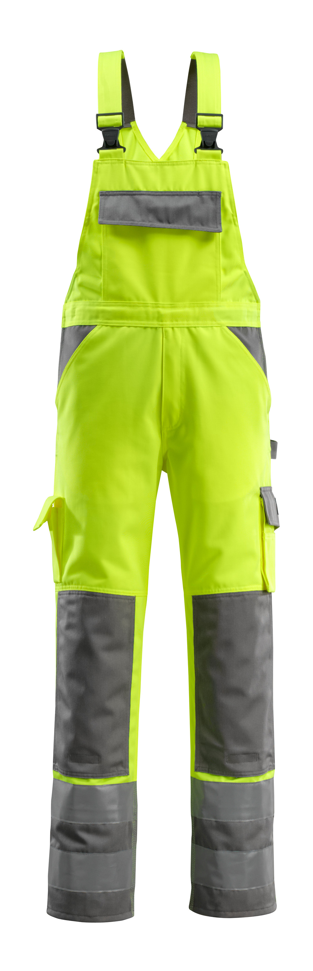 Produktfoto MASCOT® Barras Latzhose Größe 82C44, hi-vis gelb/anthrazit