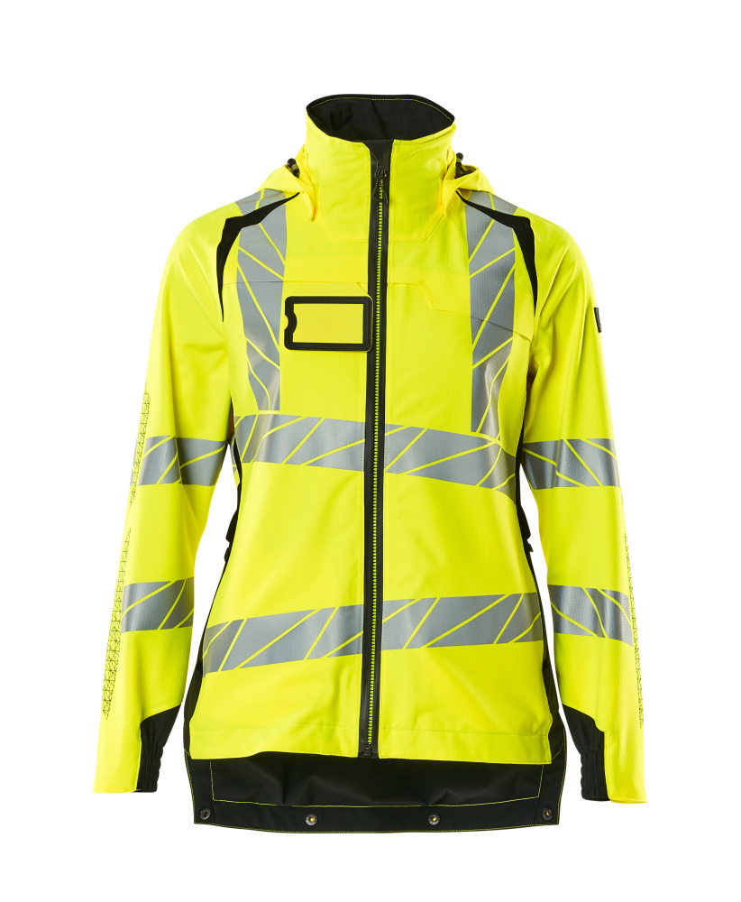 Produktfoto Hard Shell Jacke, Damen, leichtem Futter Jacke Größe 2XL, hi-vis gelb/schwarz