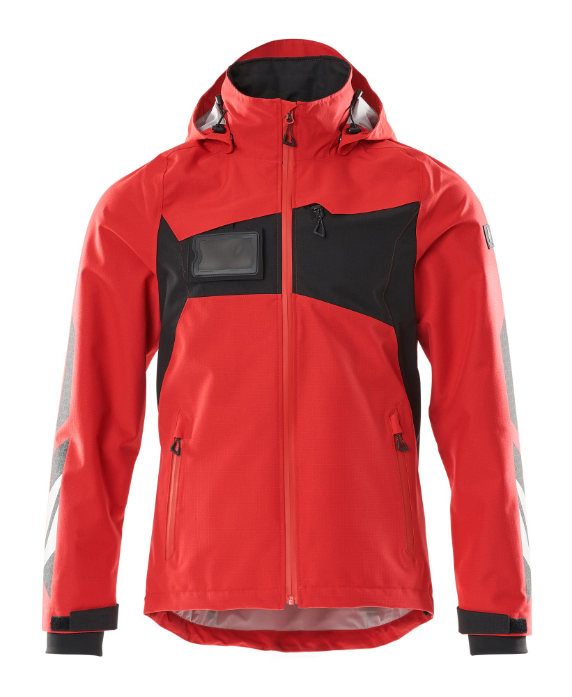 Produktfoto Hard Shell Jacke, wasserdicht Jacke Größe 2XL, verkehrsrot/schwarz