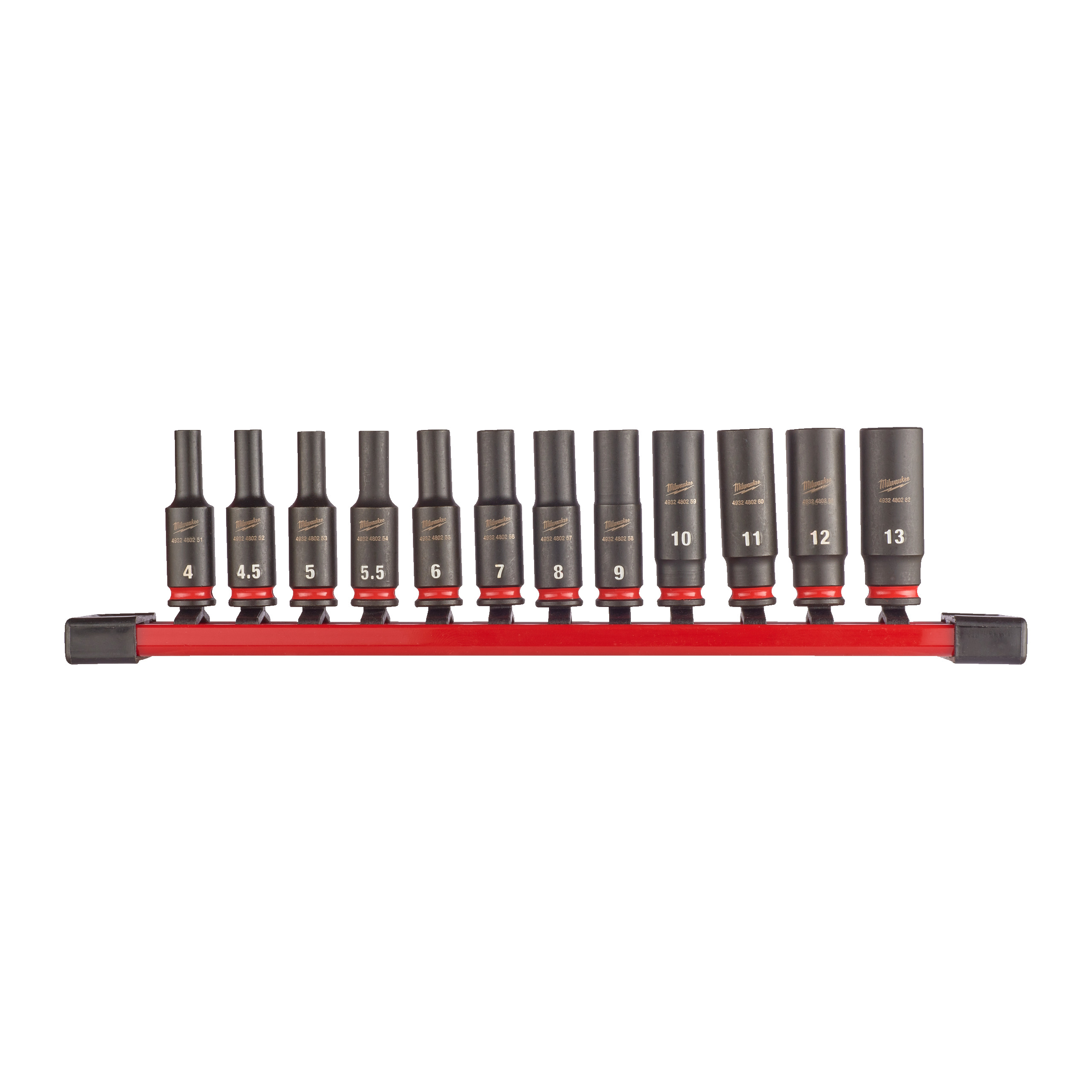 Schlagnuss-Set 1/4" SHOCKWAVE