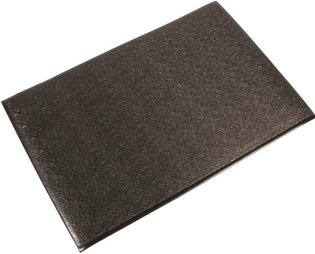 Anti-Ermüdungsmatte 0.6m x0.9m, schwarz