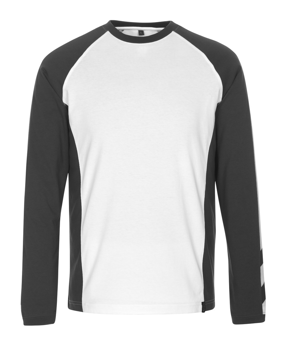 Produktfoto MASCOT® Bielefeld T-shirt Größe 2XL, weiss/dunkelanthrazit